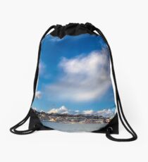 Cowes Waterfront Drawstring Bag