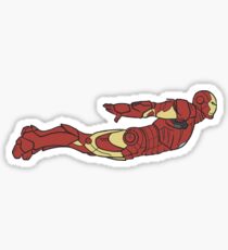 Iron-man in Flight Sticker