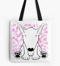 English Bull Terrier Forward Sit Tote Bag