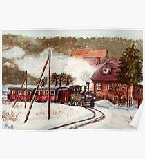 Harz Mountains Narrow Gauge Railway Poster