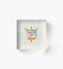 Stardust Motor Hotel (Bkgrnd) Acrylic Block