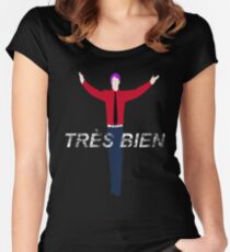 Tres Bien! Tsukiyama Women's Fitted Scoop T-Shirt