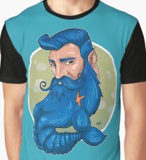 Merman Beard Graphic T-Shirt