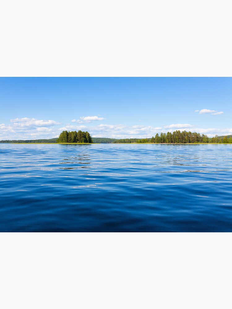 Finland lake scape at summer by Juhku