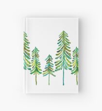 Pine Trees – Green Palette Hardcover Journal