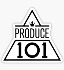 Produce 101 Grey F Sticker