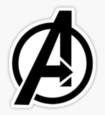 The Avenger Logo Sticker