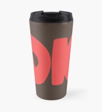 Donkey Kong Symbol - Super Smash Bros. (color) Travel Mug