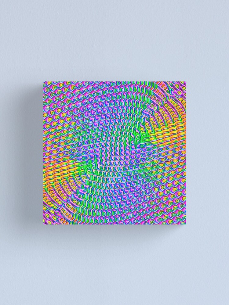 Alternate view of Pattern loud Canvas Print