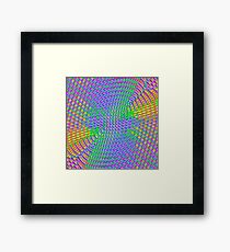 Pattern loud Framed Print