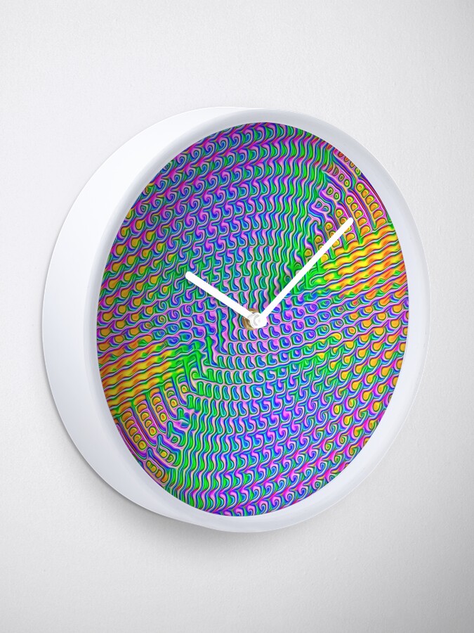Alternate view of Pattern loud Clock