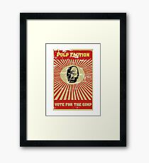 Pulp Faction - The Gimp Framed Print