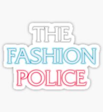 The Fashion Police Sticker