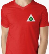 Quadrifoglio Verde Men's V-Neck T-Shirt