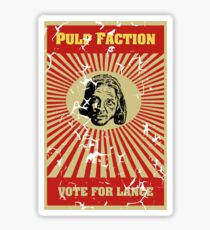 Pulp Faction - Lance Sticker