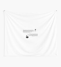 Captain Swan Vows Wall Tapestry