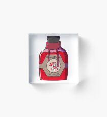 Mushroom Jelly Acrylic Block