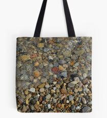 Lake Michigan Beach Pebbles Tote Bag