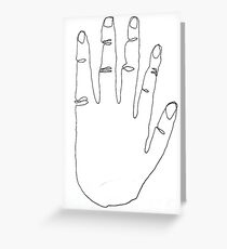 Hand Greeting Card