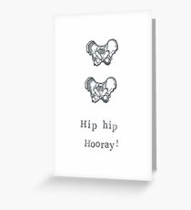Hip Hip Hooray! Greeting Card