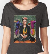 frida kahlo T-shirts coupe relax
