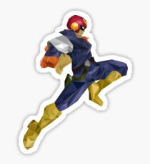 Captain Falcon Knee Sticker