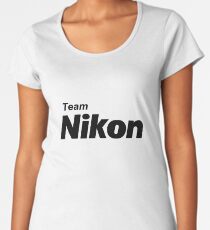 Team Nikon! Women's Premium T-Shirt