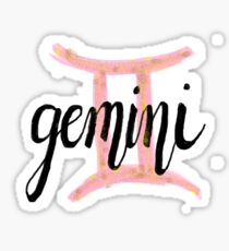 Pegatina Gemini Script