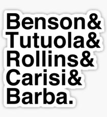 SVU - Black Text Version Sticker