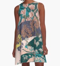 Tag drei A-Linien Kleid