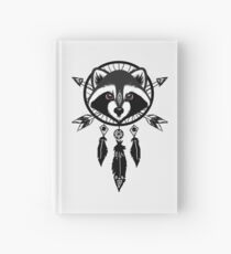 Raccoon Catcher Hardcover Journal