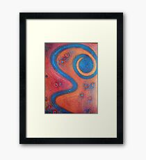 The Beginning Of Time Framed Print