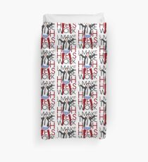 I MAKE THESE HIGH HEELS WORK-Kinky Boots Brendon Urie Duvet Cover