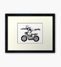 Women Who Ride - Superwoman Framed Print