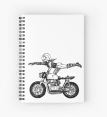 Women Who Ride - Superwoman Spiral Notebook