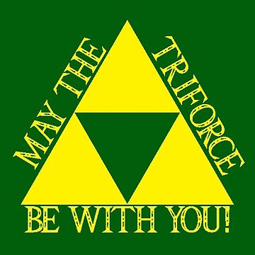 Artwork thumbnail, May the Tri force Be With You by choustore