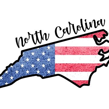 North Carolina Flag Sticker