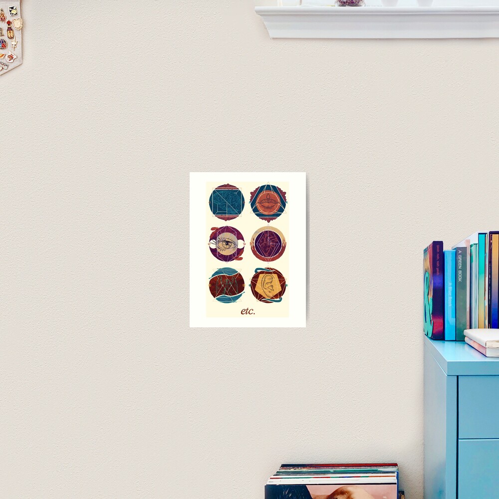 ETC - Expressive Therapies Continuum Art Print