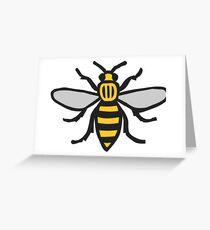 Manchester Bee, Classic Edition Greeting Card