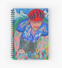 Mountain Trek King Of The Mountain Le Tour De France Spiral Notebook