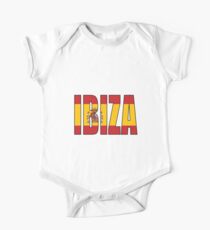 Body de manga corta para bebé Ibiza