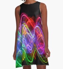 Saturn Flames A-Line Dress
