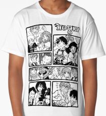 Hooky Comic Page Long T-Shirt
