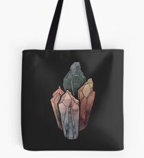 Bolsa de tela Cristales oscuros de acuarela