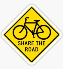 Share the Road Sticker