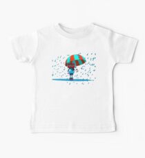 Zoi Robot in the rain Baby Tee