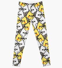 Too Many Birds! - Cockatiel Squad Leggings