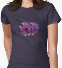 Invading The Third Dimension Women's Fitted T-Shirt
