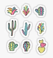 Bright cacti Sticker