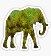 An Elephants Journey Sticker